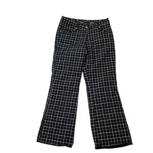 FERA Ski Pants Sz 8 Black Plaid